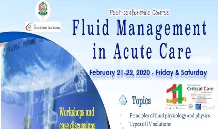 Fluid Management In Acute Care