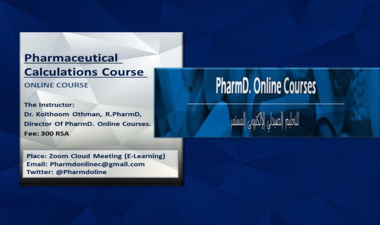 Pharmaceutical Calculations Course