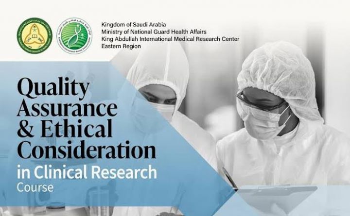Quality Assurance & Ethical Consideration in Medical Research Course