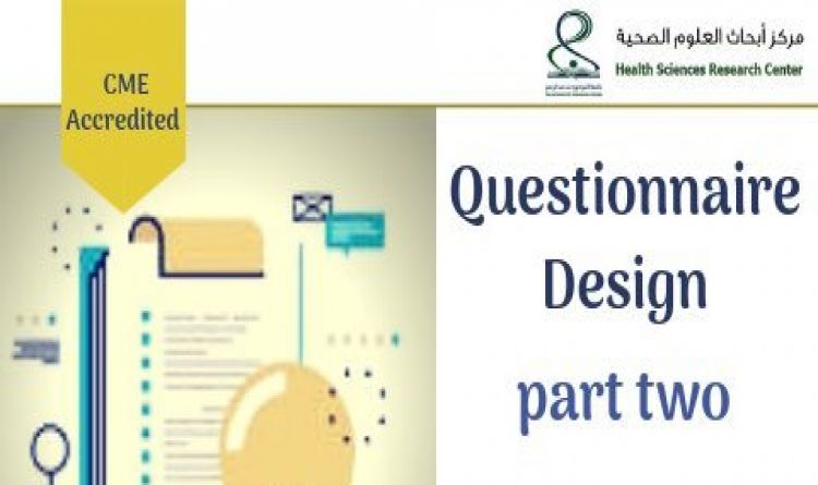 Questionnaire Design part two
