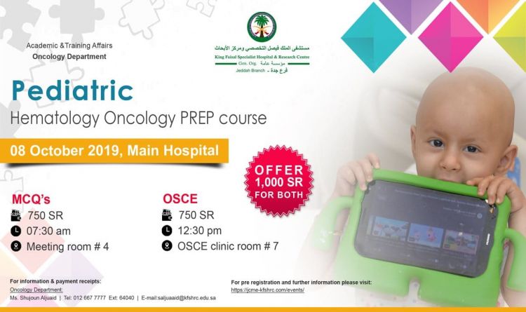 Pediatric Hematology Oncology PREP Course