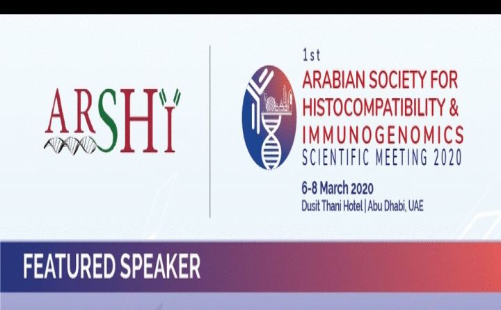 1st Arabian Society For Histocompatibility & Immunogenomics Scientific Meeting 2020