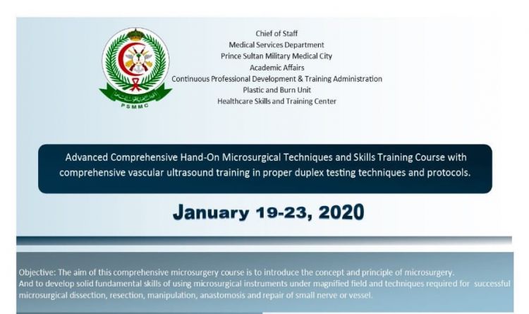 Advanced Comprehensive Hand-On Microsurgical Techniques and Skills Traning Course With Comprehensive Vascular Ultrasound