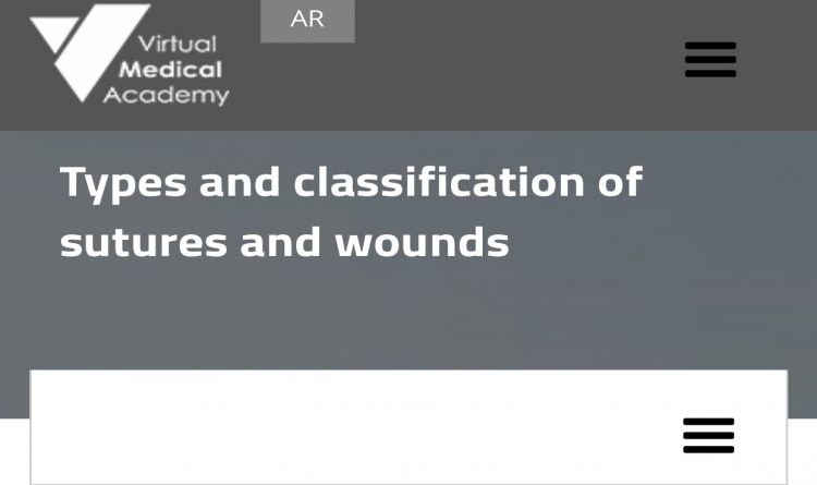 Types Classification of Sutures and Wounds