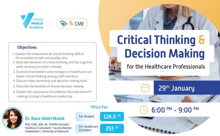 Critical Thinking & Decision Making