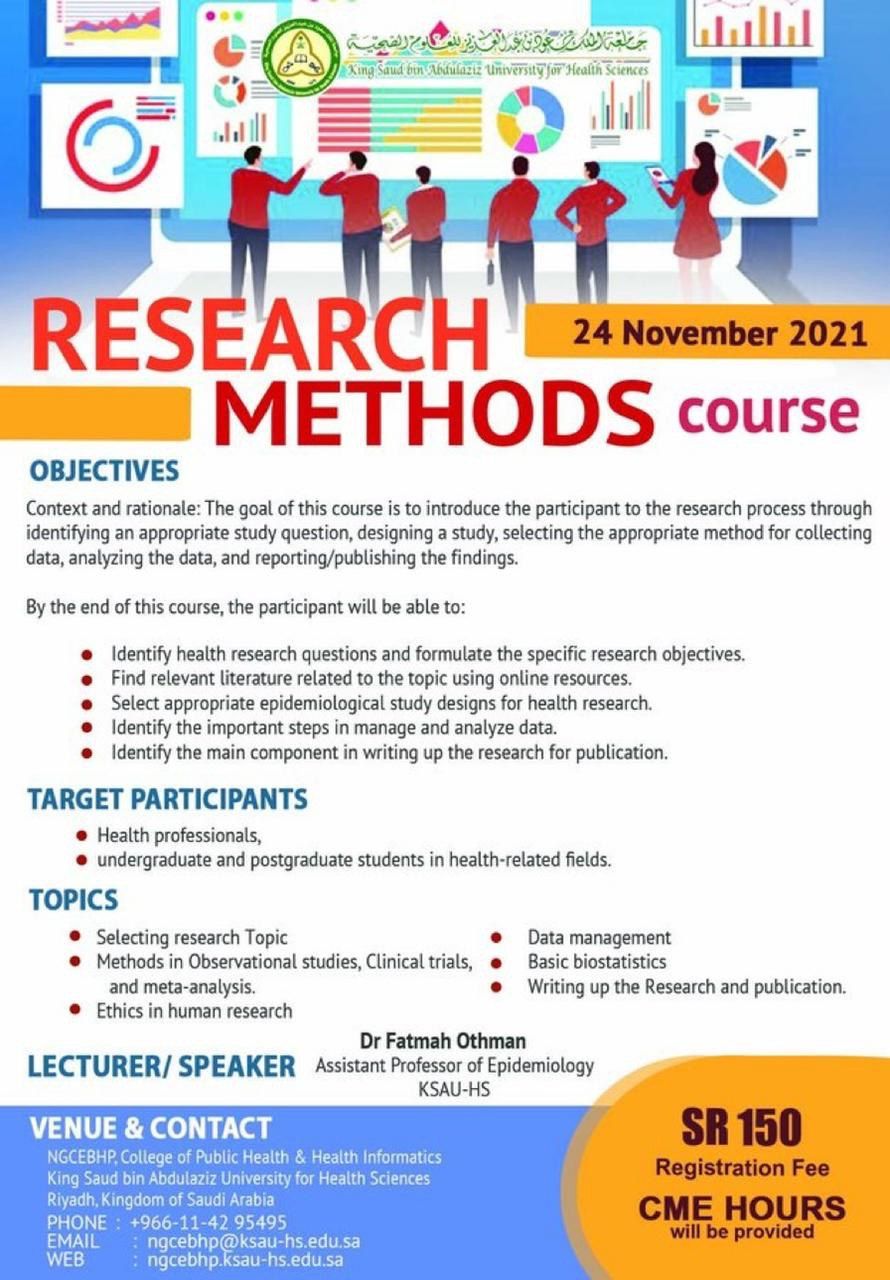 research methods course new york