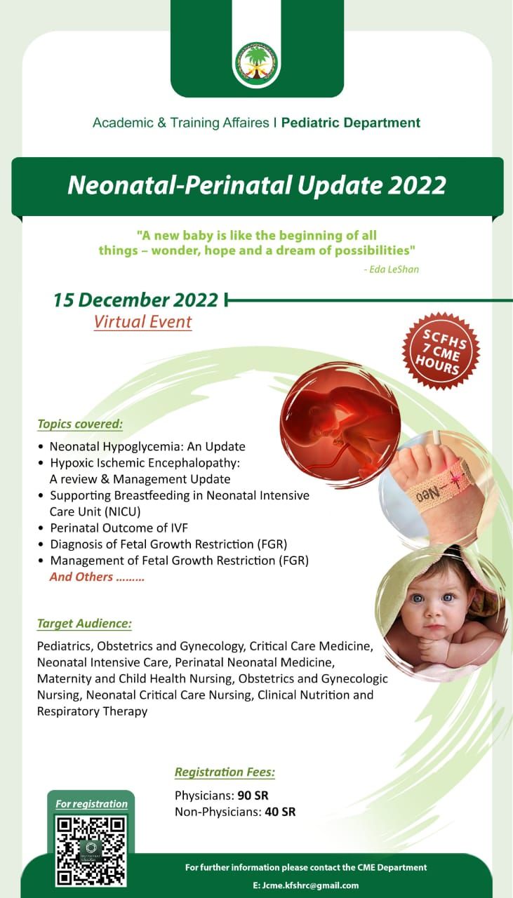 neonatal research topics 2022