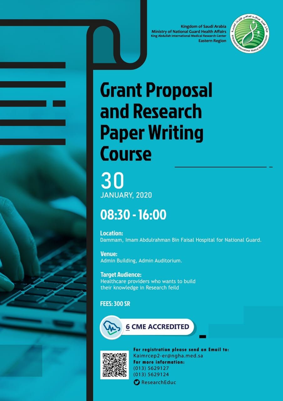 research proposal writing course